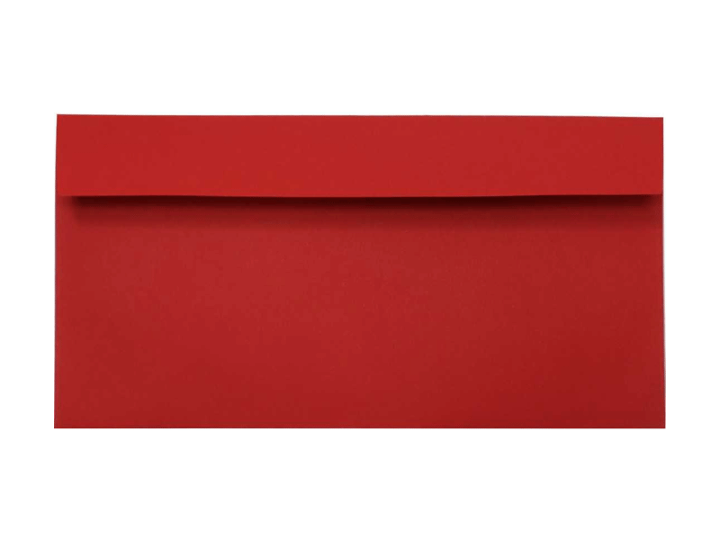 DL (220x110) / Czerwona / Design / 120g...